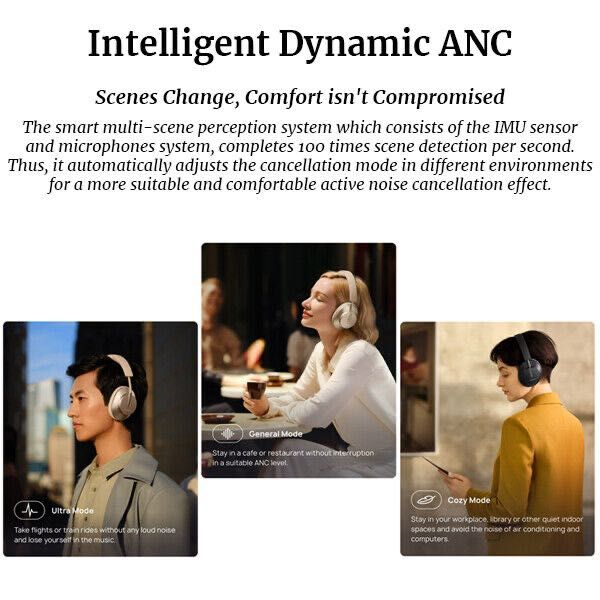 Huawei FreeBuds STUDIO феноменални блутут 5.2 слушалки с 8 микрофона и