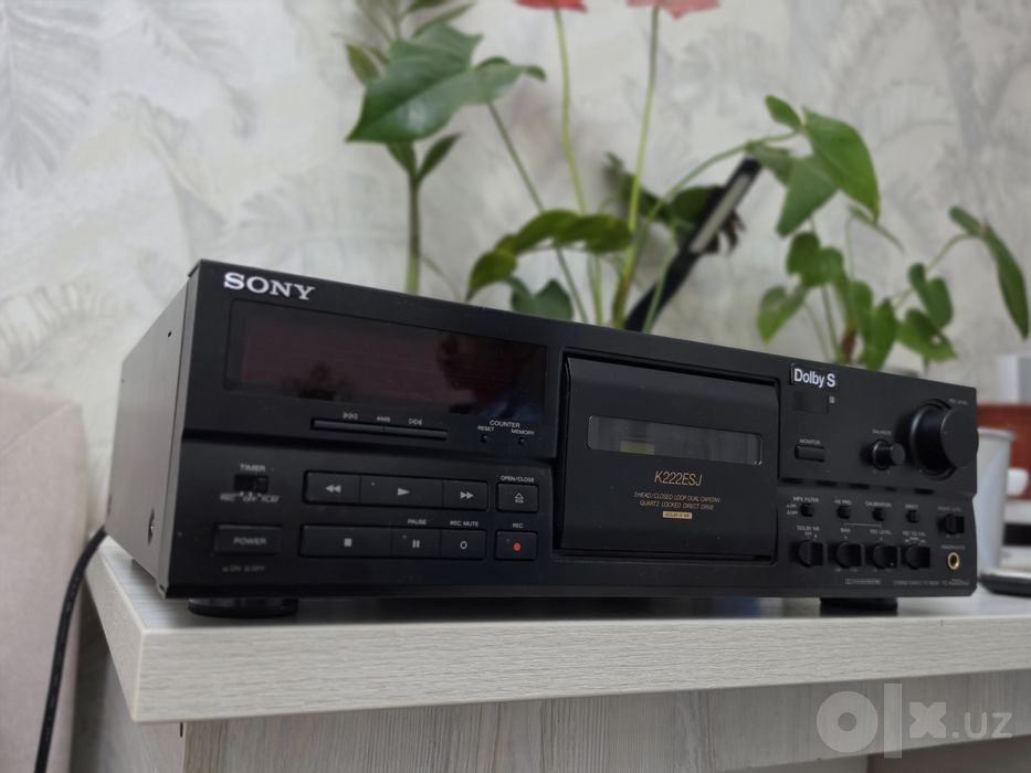 SONY TC-K222ESJ Дека сотилади, холати жуда яхши, янгидек турипти,