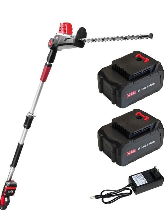Foarfecă Telescopică Gard Viu cu Acumulator MZK 20V (2 Baterii) - NOUĂ