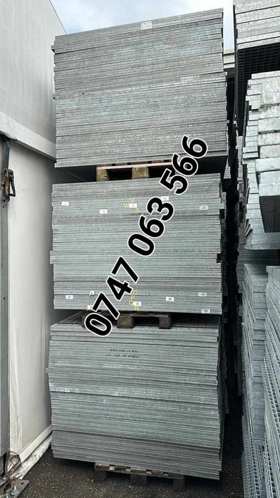 Grătare zincate metalice