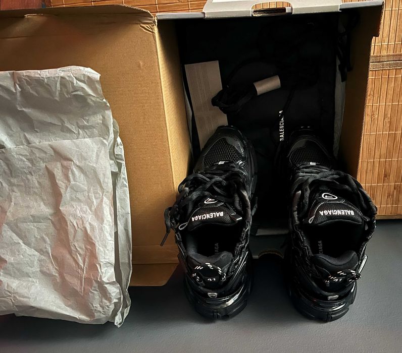 Pantofi sport Balenciaga runner black, nr. 41