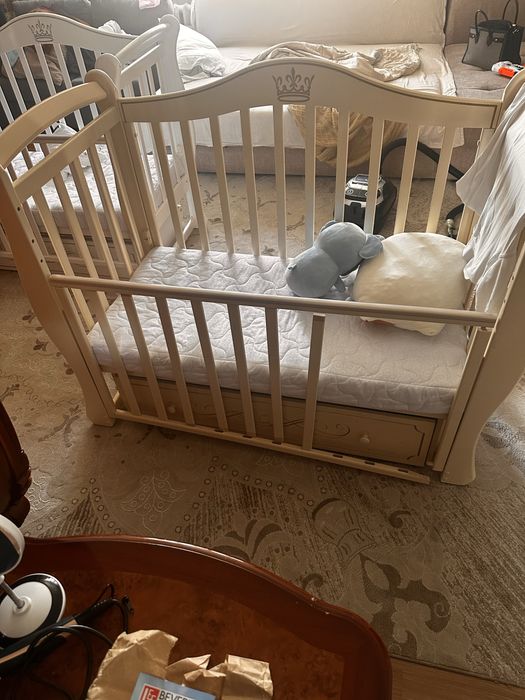 Детская кровать манеж