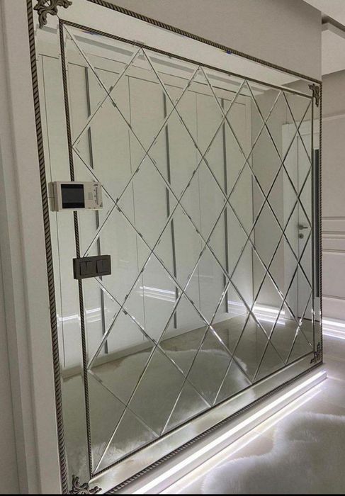 Ойна кесиш хизмати,Ромбик зеркала, Витрина Душкабина