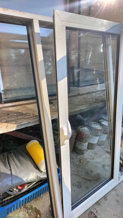 Ferestre AL si PVC cu geam termopan, 242*141 cm,  4 canate