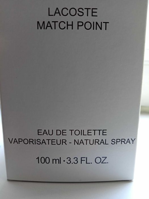 Мужской парфюм Match point Lacoste