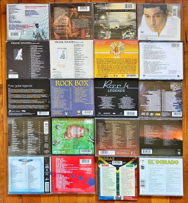 Lot 2 CD orig rock: Letzte Instanz, Bon Jovi, Live, Creedence,Coldplay