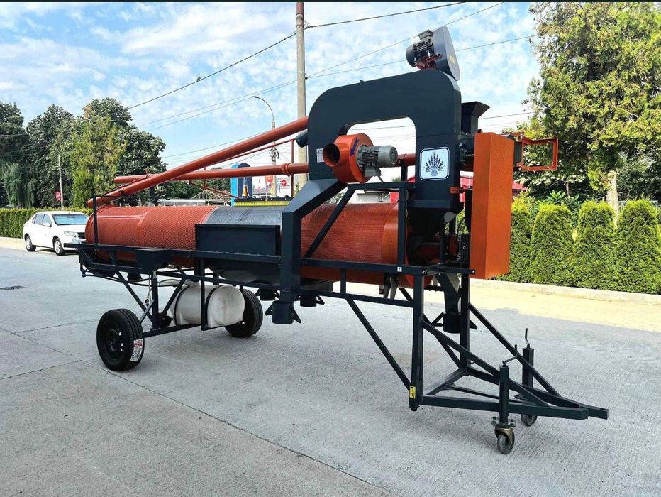 Selector cereale si masina de tratat Dendani cu capacitate de procesare 4T pe ora