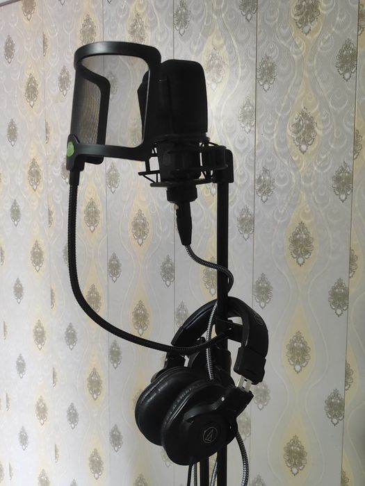 Studio Mikrofon Audio Karta Naushnik