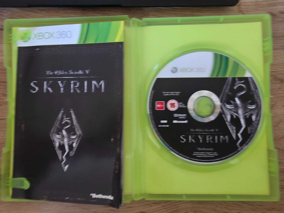 The Elder Scrolls V: Skyrim за Xbox 360 | Книжка + карта | Тествана и работи отлично