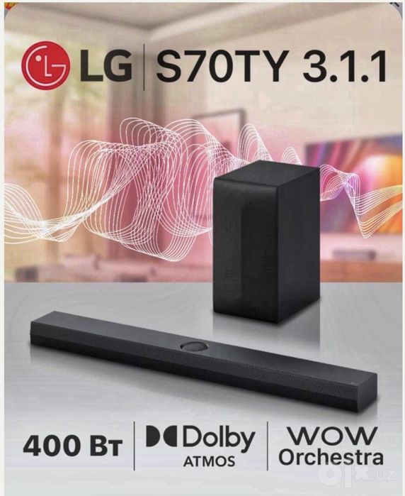 Саундбар LG S70TY 3.1.1 звука Навинка. Для дома.