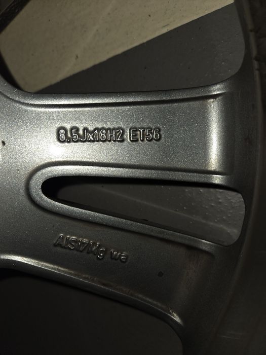 Джанти 18 цола с гуми за Мерцедес (5х112)