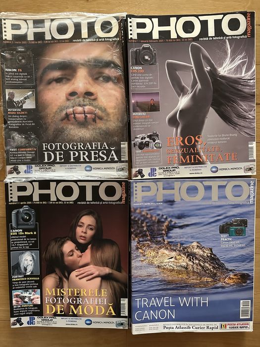 Lot 8 reviste Photo Magazin