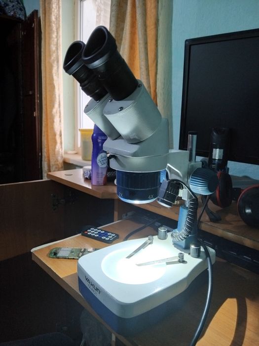 Микроскоп  для ремонта микросхем