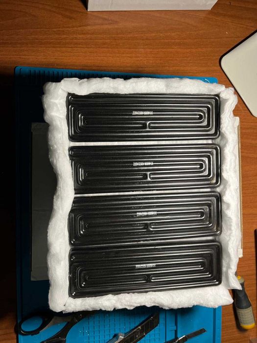 Achi IR6500 - 2400w Bottom heater upgrade 210mm x 265mm