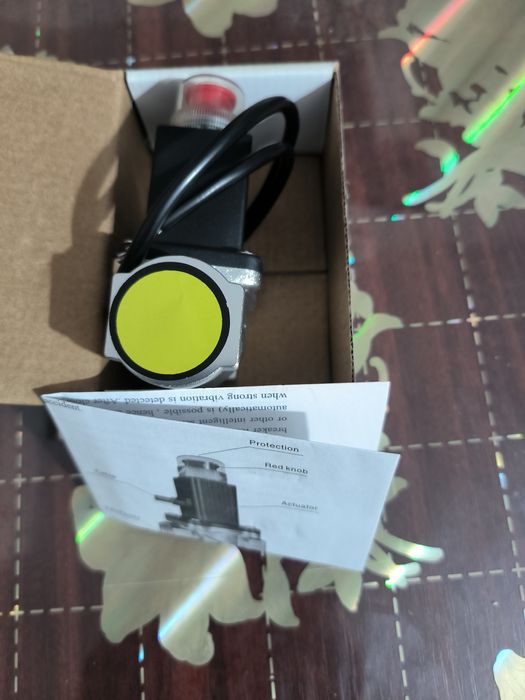 Electrovalva detector gaz