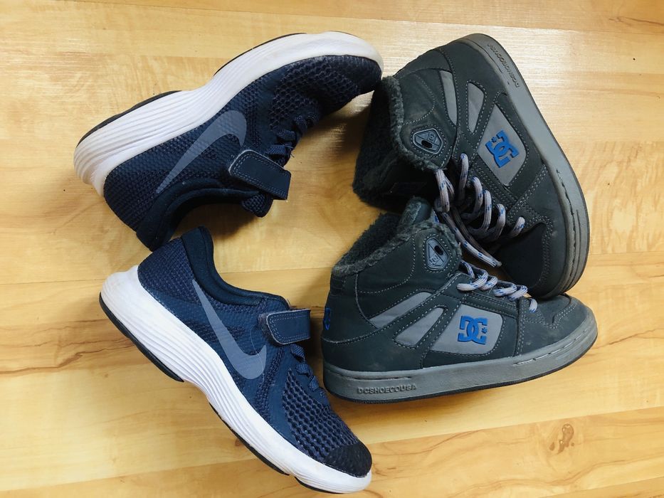 Маратонки Nike и бутонки 30 31 номер