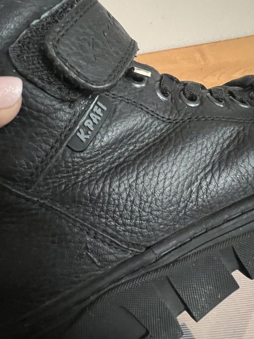 Кожаные ботинки на девочку K.Pafi