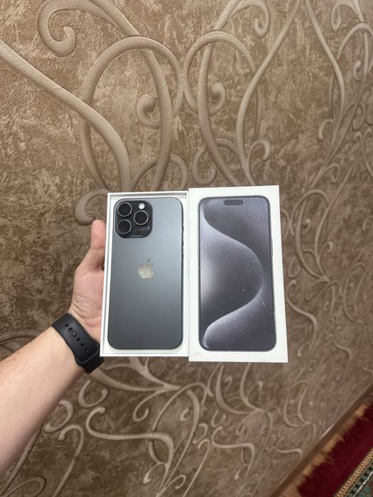 Iphone 15 pro max 256gb yomkost 90% ideal