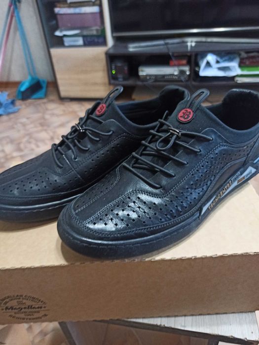 Ботинки мужские кожаные