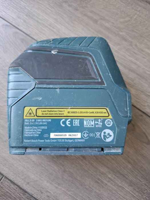 Лазарен нивелир Bosch Professional  GLL 2-10