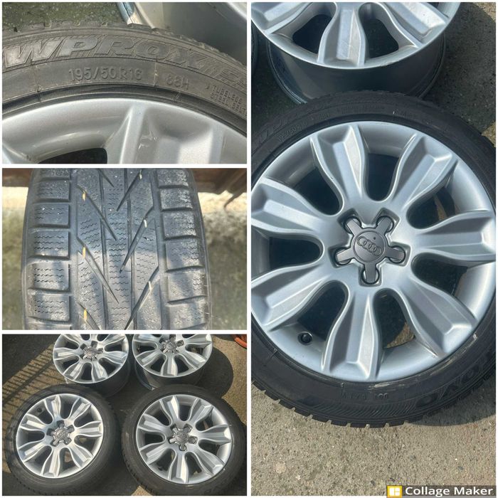 Jante+cauciucuri  Skoda Audi Vw