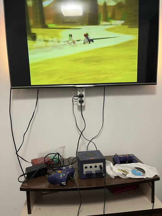 Joc nintendo cube + 3 jocuri
