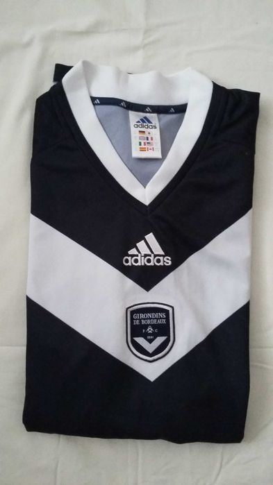 Oригинална футболна фланелка на Бордо, марка Adidas с дълъг ръкав