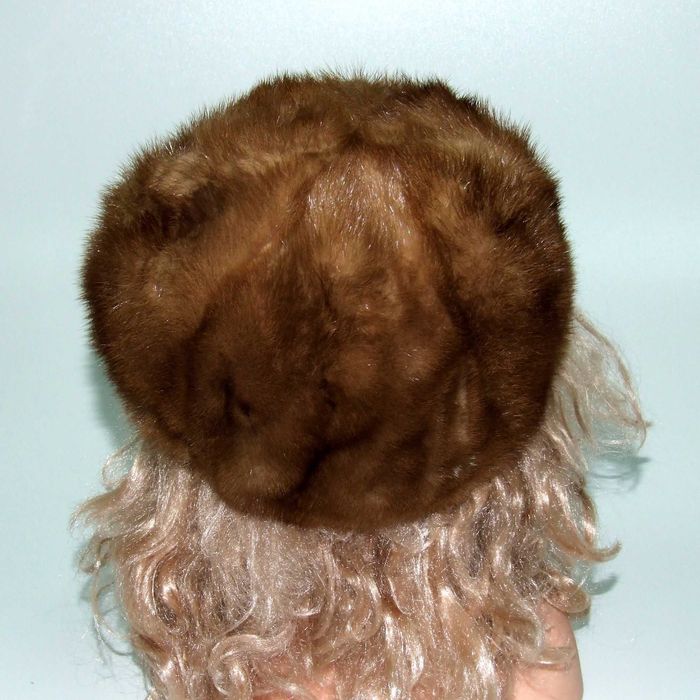 Caciula dama, blana naturala nurca, mas. 54, Made in Germany, NOUA