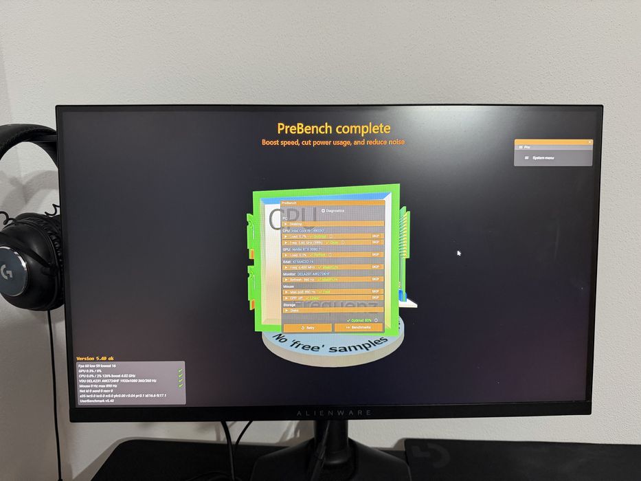 Pc gaming i9 14900kf rtx 3080ti monitor 360hz 27’