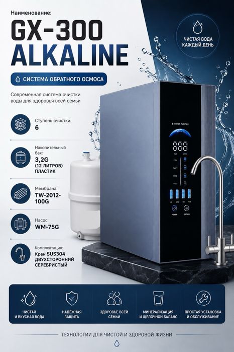 Фильтр GX-300 ALKALINE