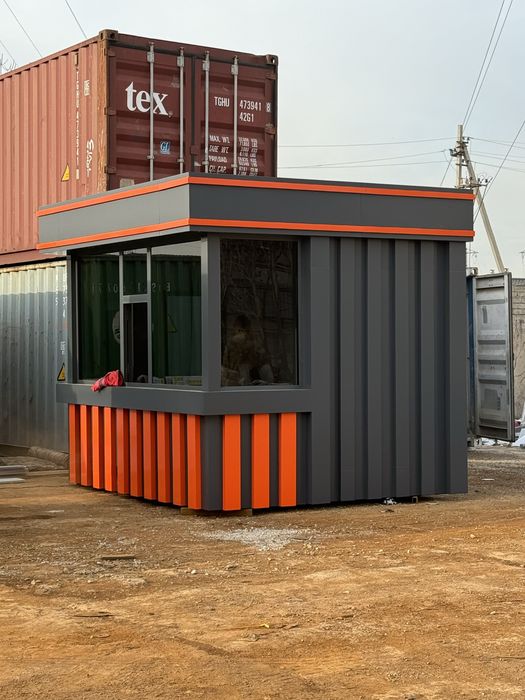 Qorovul budka охранная будка готовы