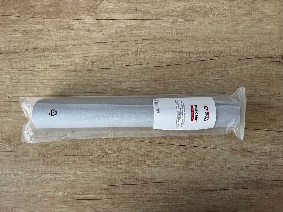 Desk Mat 80 x 40 cm - Cu Două Fețe: Piele și Plută - Nou, Sigilat