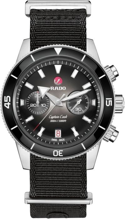 RADO Captain Cook Automatic Chronograph 43mm Mens Watch R32145158
RADO Captain Cook Automatic Chronograph 43mm Mens Watch R32145158