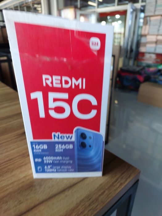 Redmi 15 C 8/ 256 Yangi ochilmagan