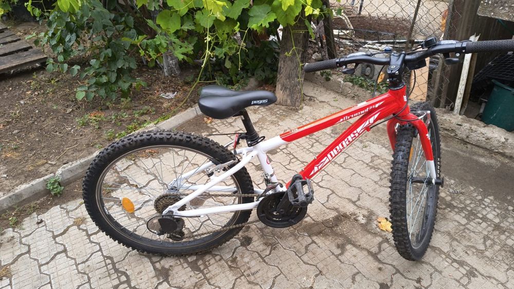 Bicicleta Pegas Drumet 24 (Rosu/Alb)