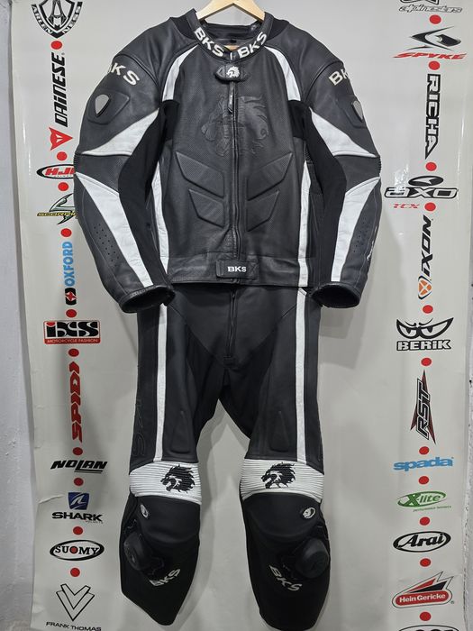 Costum combinezon moto piele BKS 56