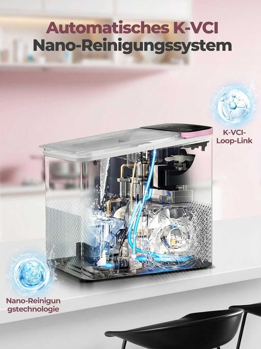 Ледогенератор  Машина за лед Fohere, 14 кг24 часа, 150W