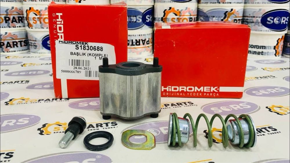 Оригинални резервни части за багери Хидромек Hidromek и JCB