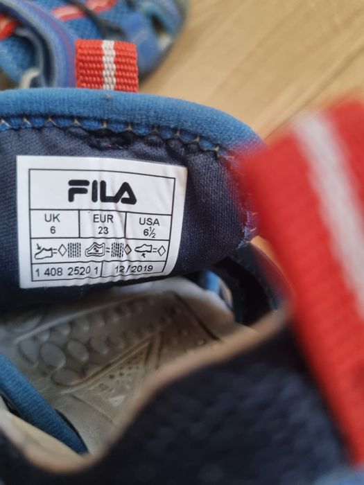 Sandale copi din piele, mărimea 23,Fila