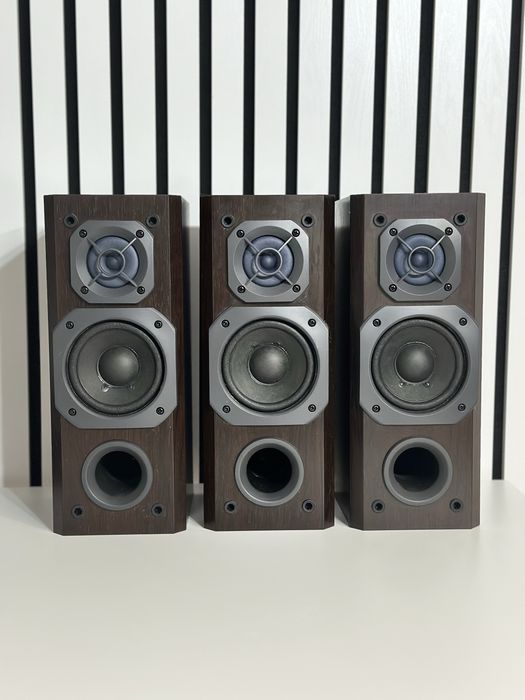 Set Vintage 3 Sateliti Boxe Technis Retro SB-AFC250 Perfect Functionali Stare Estetica Buna