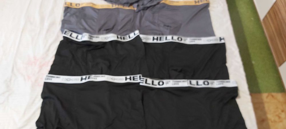 Продавам 7 броя мъжки боксерки нови номер 56ххл