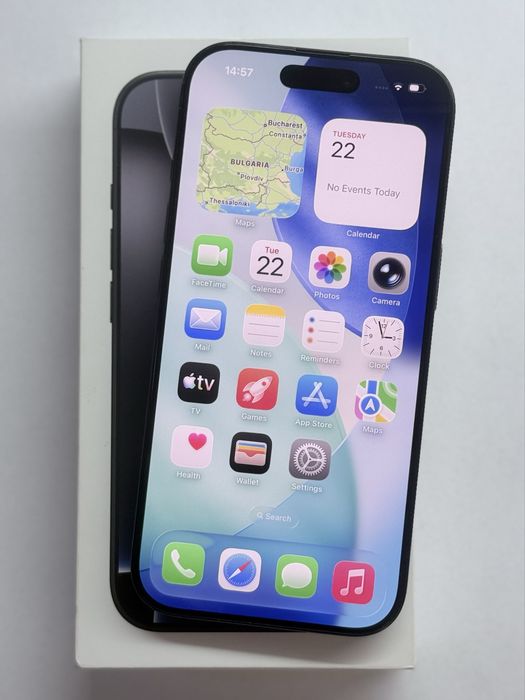 iPhone 16 Pro Black 93% battery