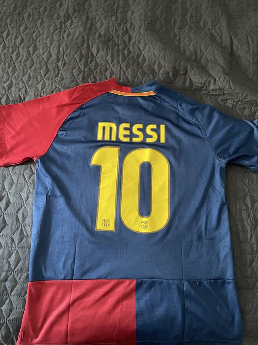 Tricou retro FC BARCELONA 08-09 home jersey Champions League Messi 10