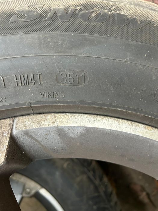 Cauciucuri iarna Viking cu jante