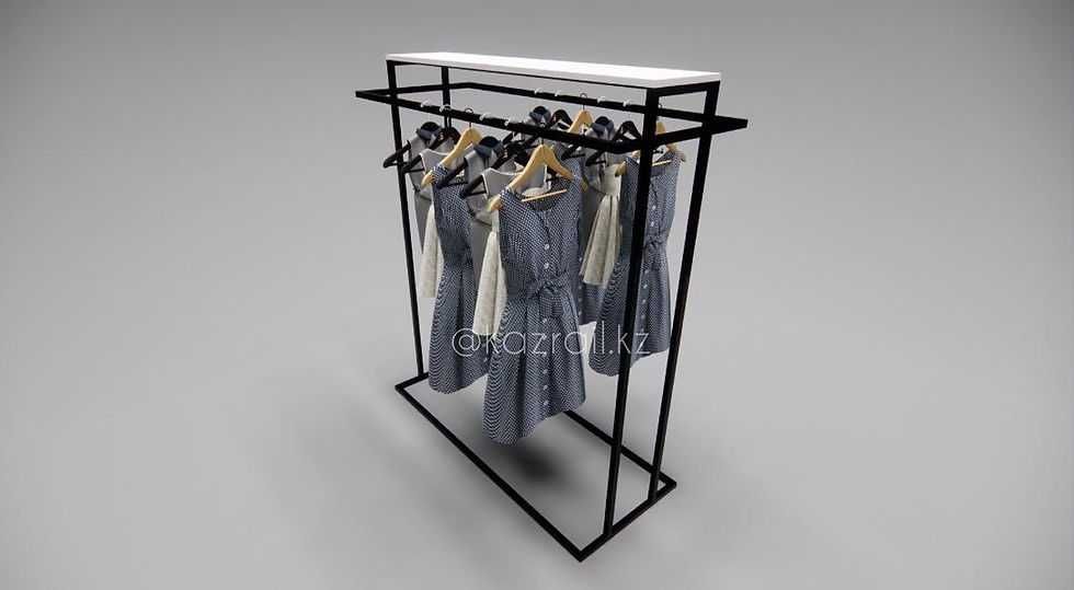 Рейлы и стеллажи для одежды