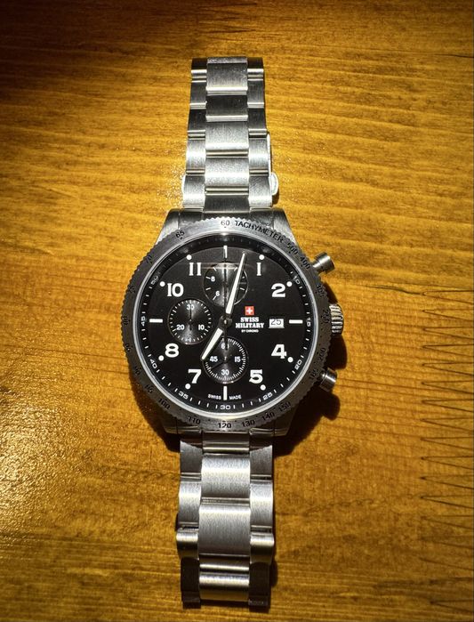 Часовник SWISS MILITARY BY CHRONO хронограф, тахиметър SM34084.01