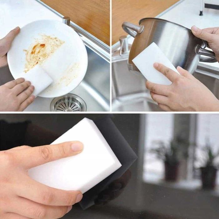 10x bureti magici din melamina, elimina efficient petele 10 x 6 x 2 cm