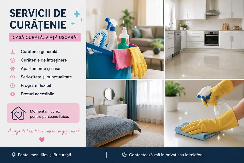 Curatenie la domiciliu