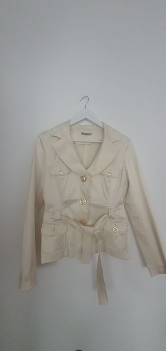 Vand sacou satin, culoare ivory
