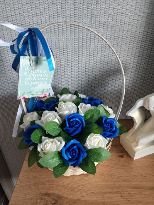 Мыльные розы ,лукошки